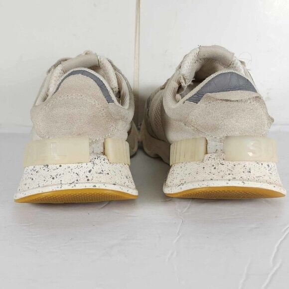 SOREL Women's Kinetic Lite US 9 White Cream Lace Up Fashion Sneaker Shoes - Picture 11 of 13